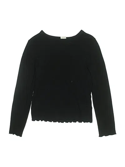 Pre-owned Gap Kids' Long Sleeve T-shirt In Black
