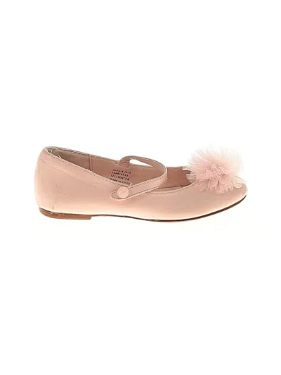 Pre-owned Janie And Jack Kids' Dance Shoes In Pink