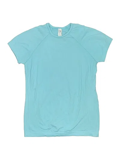 Pre-owned Athleta Girl Kids' Active T-shirt In Blue