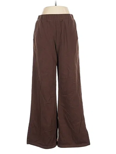 Pre-owned Beyond Yoga Casual Pants In Brown