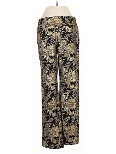 Pre-owned Soft Surroundings Dress Pants In Gold