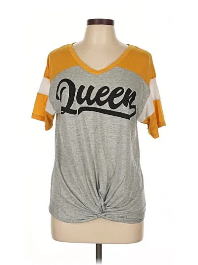 Pre-owned Hybrid Short Sleeve T-shirt In Silver