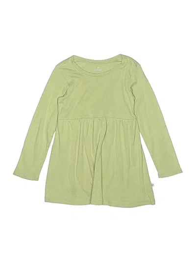 Pre-owned Honest Baby Clothing Kids' Dress In Green