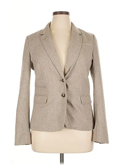 Pre-owned Banana Republic Factory Store Blazer Jacket In Brown