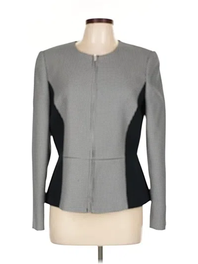 Pre-owned Tahari By Asl Jacket In Gray