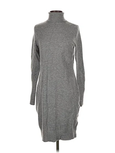 Pre-owned Express Casual Dress In Gray