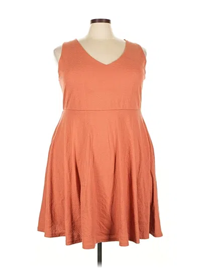 Pre-owned Torrid Casual Dress In Orange