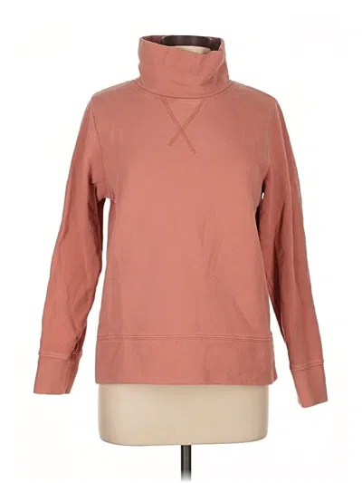 Pre-owned Mile(s) By Madewell Turtleneck Sweater In Orange