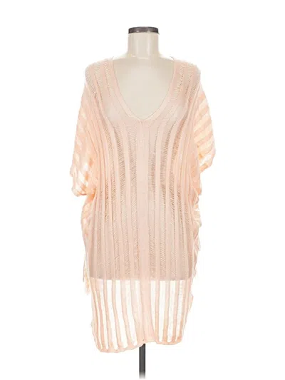 Pre-owned Cupshe Swimsuit Cover Up In Pink