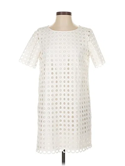 Pre-owned Tahari By Asl Casual Dress In White