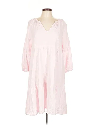 Pre-owned Saks Fifth Avenue Casual Dress In Pink