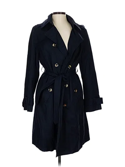 Pre-owned London Fog Trenchcoat In Blue