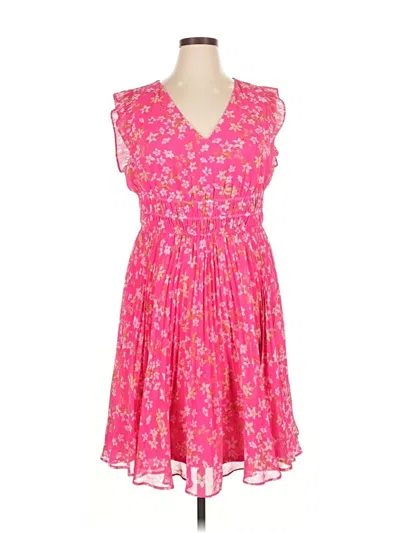 Pre-owned Maison Tara Casual Dress In Pink