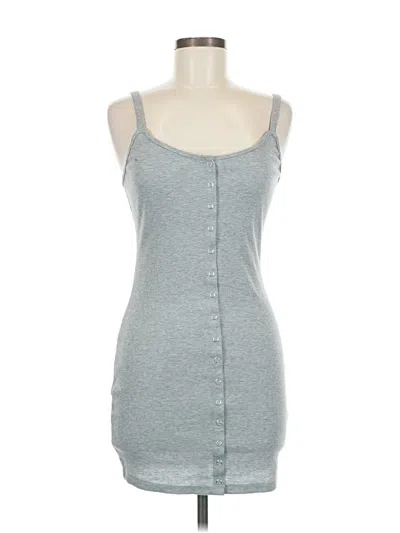 Pre-owned Kendall & Kylie Casual Dress In Gray