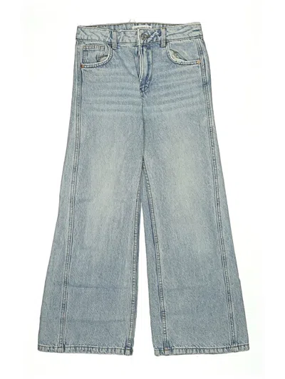 Pre-owned Zara Kids' Jeans In Blue