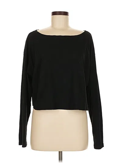 Pre-owned Donni 3/4 Sleeve T-shirt In Black