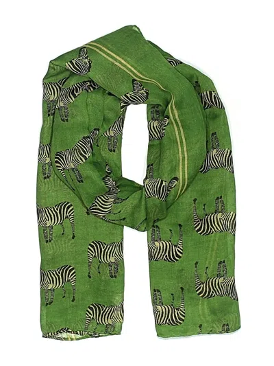 Pre-owned Unbranded Scarf In Green