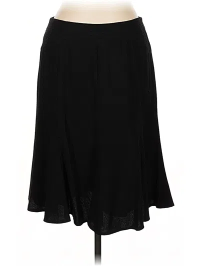 Pre-owned Nygard Collection Formal Skirt In Black