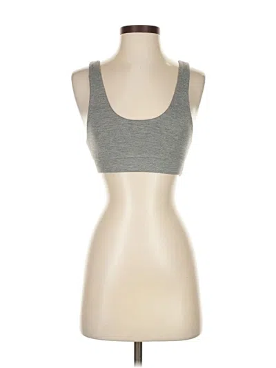 Pre-owned Skims Sports Bra In Gray