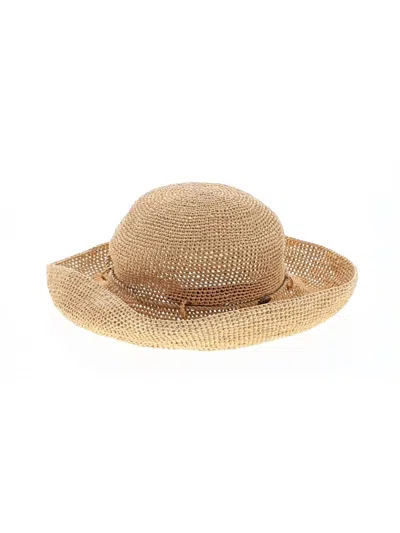 Pre-owned Helen Kaminski Sun Hat In Brown