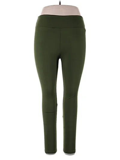 Pre-owned Lularoe Active Pants In Green