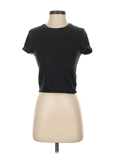 Pre-owned Abercrombie & Fitch Short Sleeve T-shirt In Black
