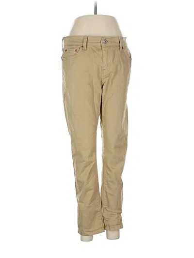 Pre-owned Levi's Khaki Pant In Brown