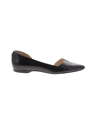 Pre-owned Cole Haan Flats In Black