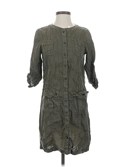 Pre-owned Caslon Casual Dress In Green
