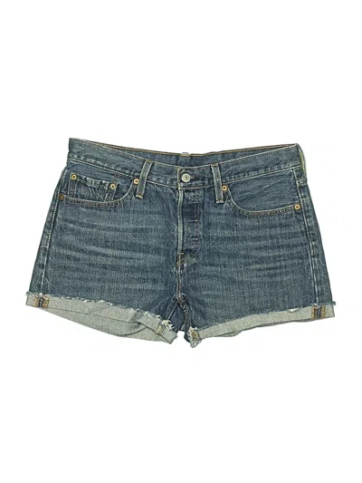 Pre-owned Levi's Denim Shorts In Blue