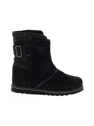 Pre-owned Sorel Ankle Boots In Black