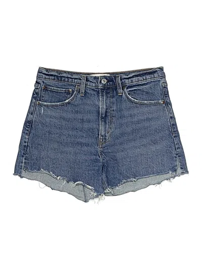 Pre-owned Abercrombie & Fitch Denim Shorts In Blue