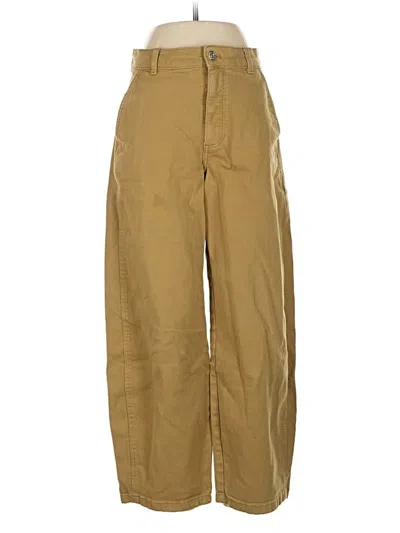 Pre-owned Everlane Cargo Pants In Gold