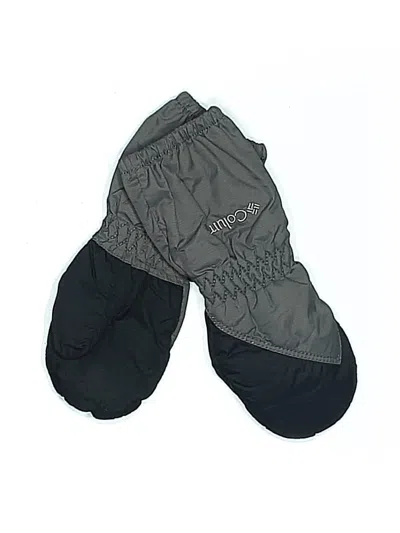 Pre-owned Columbia Kids' Mittens In Gray