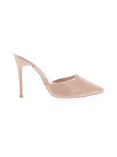 Pre-owned Assorted Brands Mule/clog In Brown