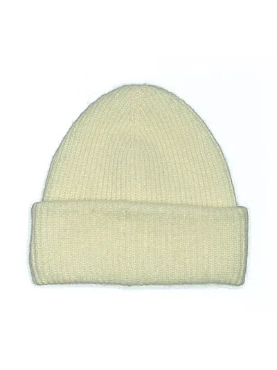 Pre-owned Arket Beanie Hat In White