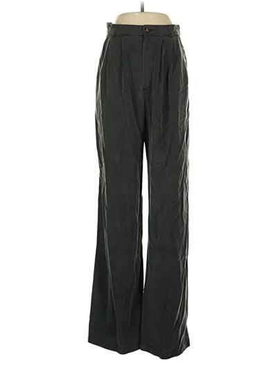 Pre-owned Reformation Track Pants In Green