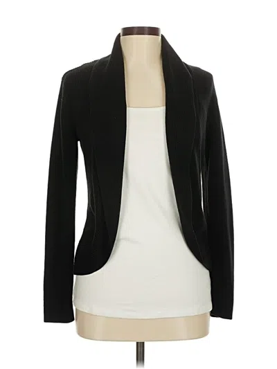 Pre-owned H&m Cardigan Sweater In Black