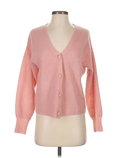 Pre-owned Philosophy Di Lorenzo Serafini Cashmere Cardigan Sweater In Pink