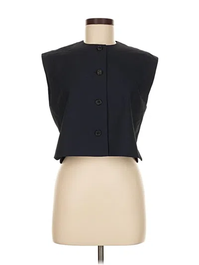 Pre-owned Zara Vest In Black