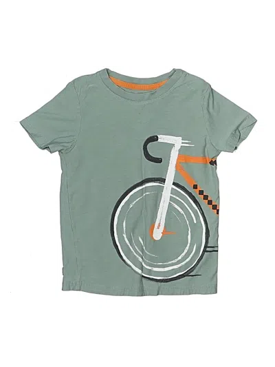 Pre-owned Tea Kids' Short Sleeve T-shirt In Green