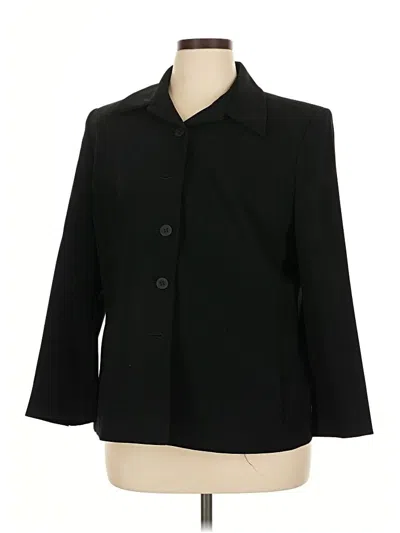 Pre-owned Jones New York Blazer Jacket In Black