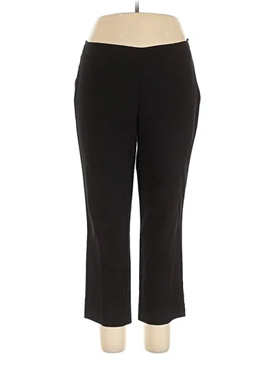 Pre-owned Chico's Dress Pants In Black