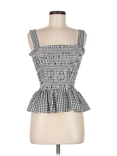 Pre-owned Urban Outfitters Sleeveless Top Black Square Neckline Tops