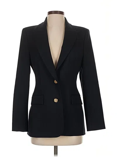 Pre-owned Zara Blazer Jacket In Black