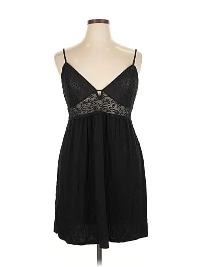 Pre-owned Josie Natori Sleeveless Top Black Sweetheart Neckline Tops