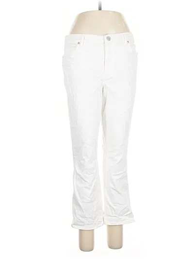 Pre-owned Ann Taylor Loft Outlet Jeans In White
