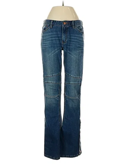 Pre-owned Free People Jeans In Blue