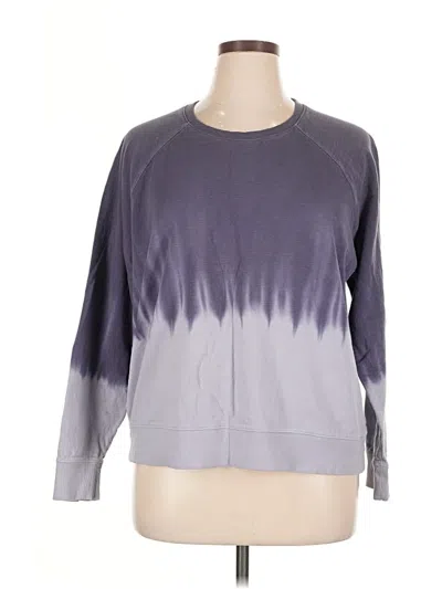 Pre-owned Athleta Sweatshirt In Gray