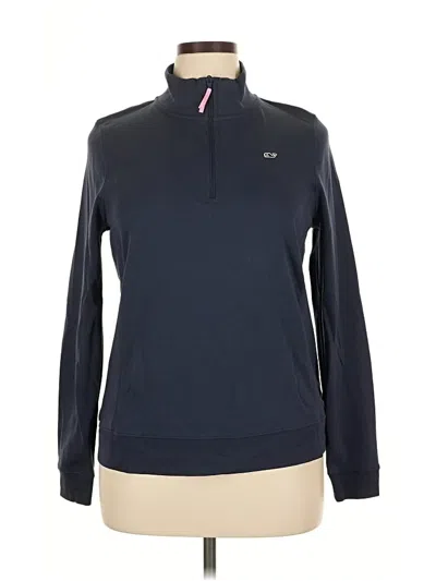 Pre-owned Vineyard Vines Fleece Jacket In Blue